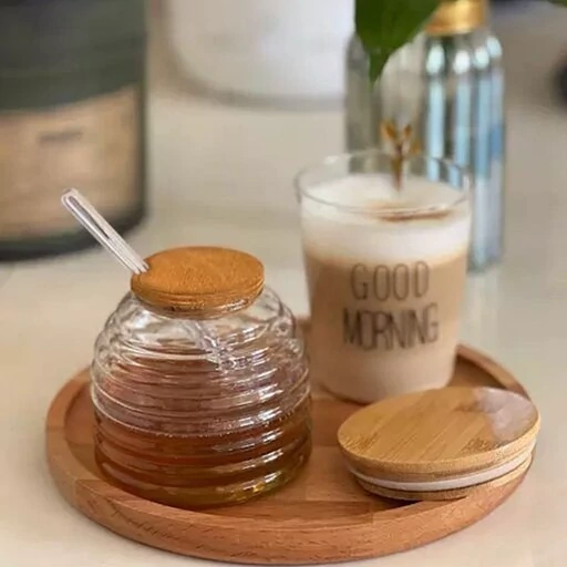 ظرف عسل مادام جعبه دار