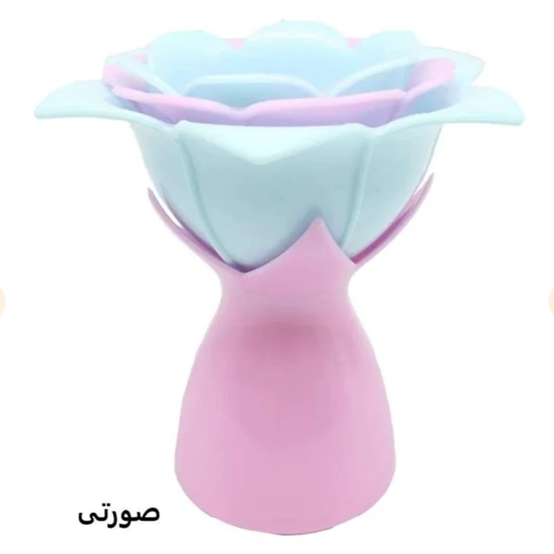 قیف طرح گل سه عددی استند دار
