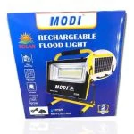 نورافکن شارژی خورشیدی 100 وات مودی solar rechargeable flood light ضمانت اصالت و ظمانت قیمت کالا