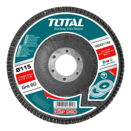 کاغذ سنباده فن 4.5 اینچی مدل TAC631152 ضمانت اصالت و ظمانت قیمت کالا