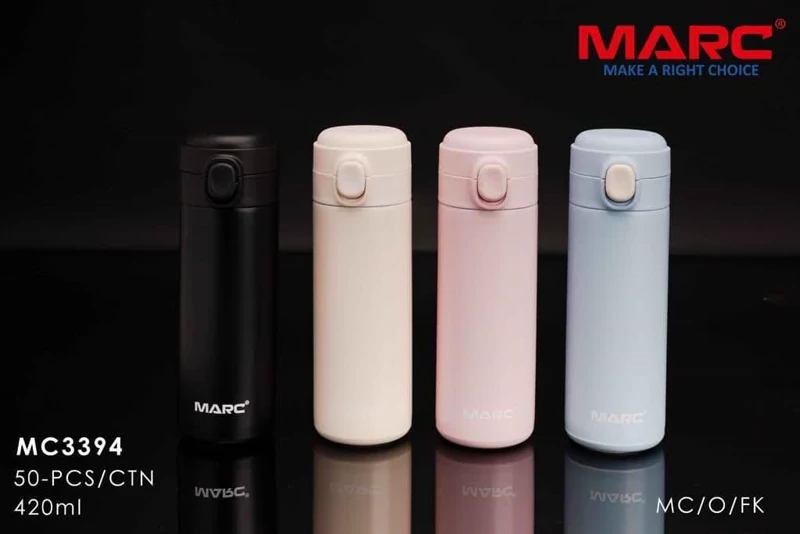 بطری / فلاسک استیل 420میل MARC کد 3394 ضمانت اصالت و ظمانت قیمت کالا