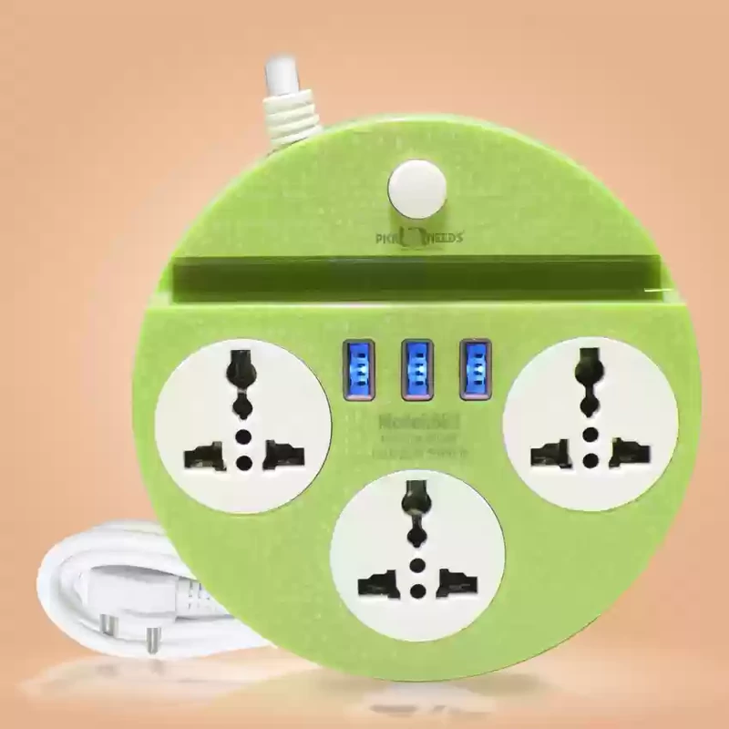 چندراهی برق و شارژر / سیار Socket Extension Model 682 ضمانت اصالت و ظمانت قیمت کالا
