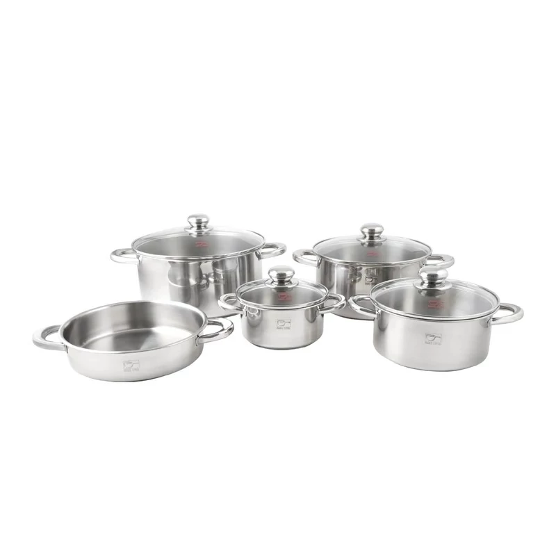 سرویس 9پارچه پارس استیل 3لایه