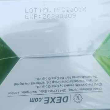 شامپو رنگ مشکی دکسی حاوی عصاره سیب dexe black hair shampoo Apple
