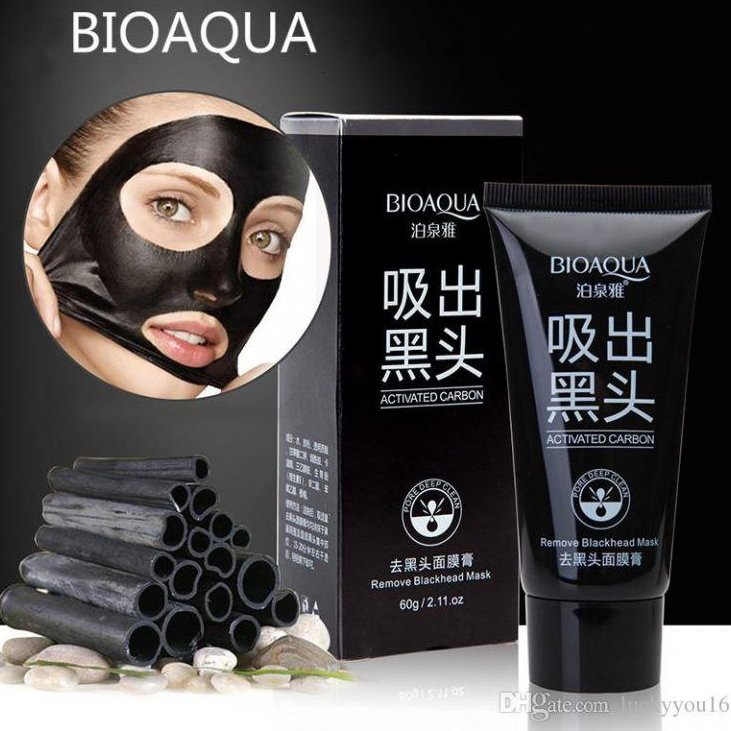 بلک ماسک بیو آکوا از بین برنده جوش های سر سیاه صورت بیواکوا BIOAQUA Black Mask