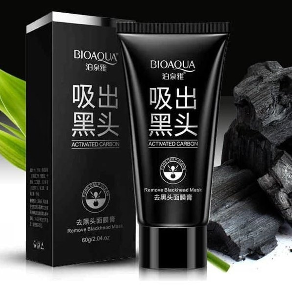 بلک ماسک بیو آکوا از بین برنده جوش های سر سیاه صورت بیواکوا BIOAQUA Black Mask