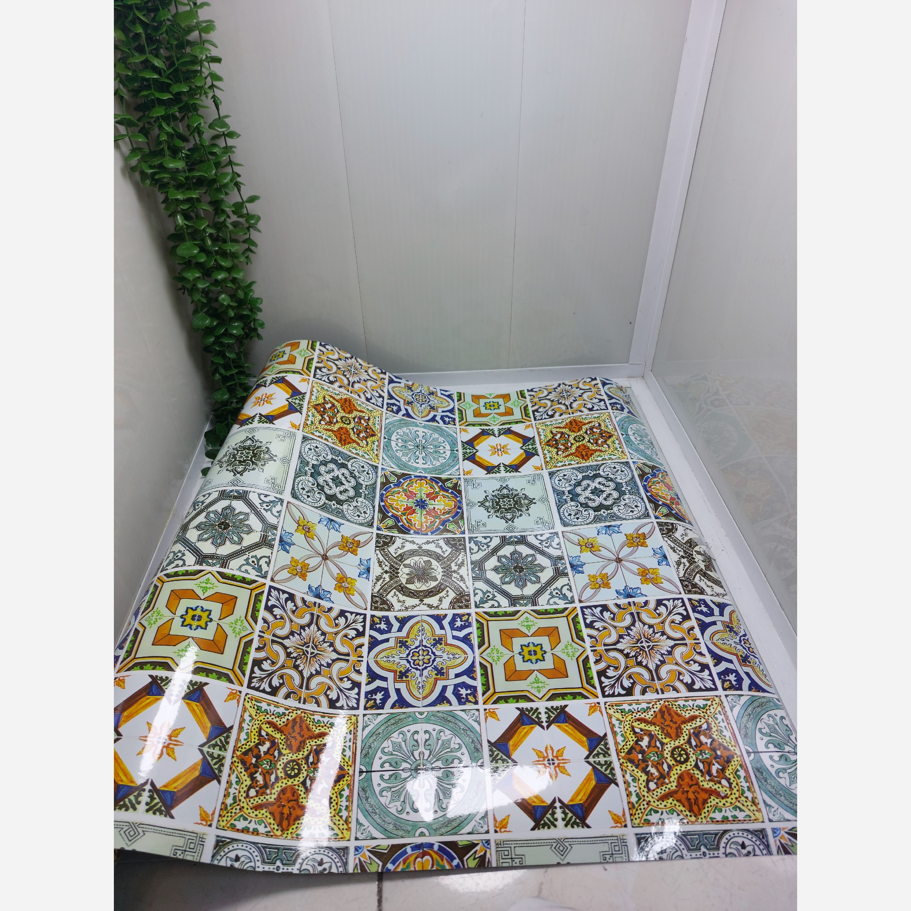 برچسب طرح سنتی هایگلاس پشت چسبی و ضد آب