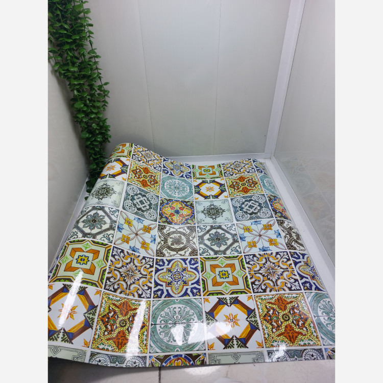 برچسب طرح سنتی هایگلاس پشت چسبی و ضد آب