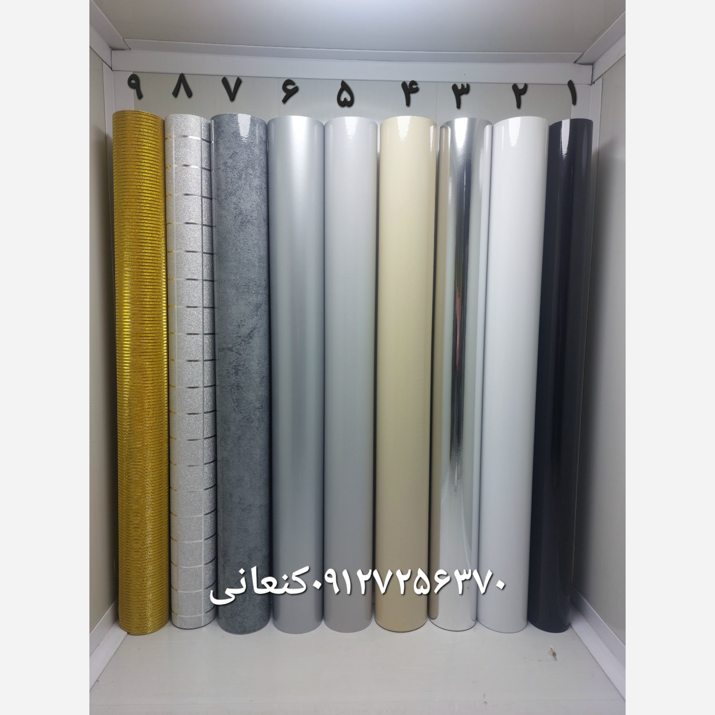 برچسب هایگلاس خارجی پشت نقره ای وارداتی برچسب کابینت هایگلاس پلاسکو