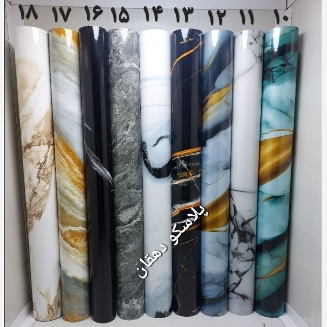 برچسب هایگلاس ضد آب کابینت و کمد و اپن یک ایده مقرون به صرفه برای تغییر دکوراسیون منزل برچسب هایگلاس پلاسکو
