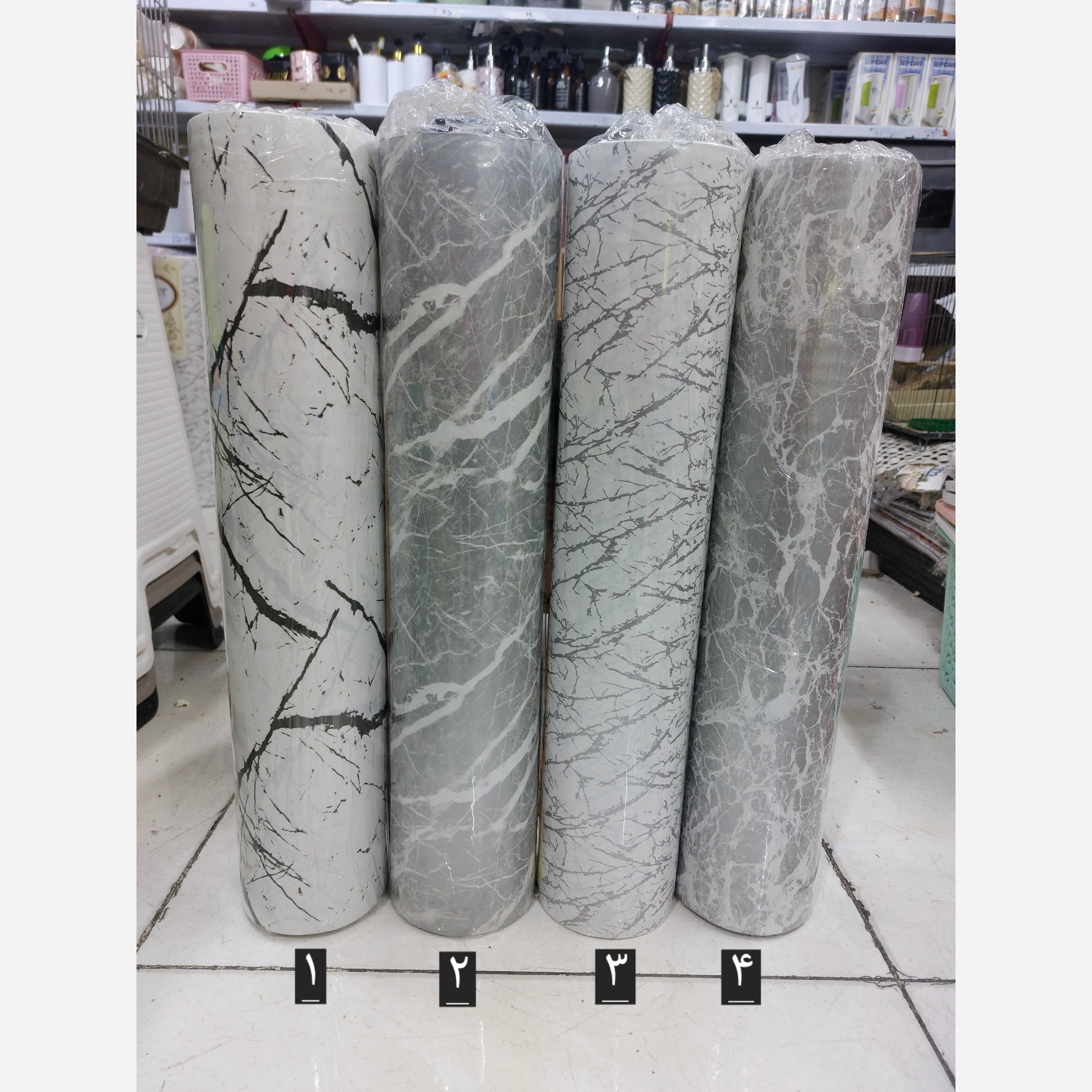 کفپوش کابینت رول کامل 22متری عرض 60 توکابینتی عمده طرح جدید جنس نرم مارک نور