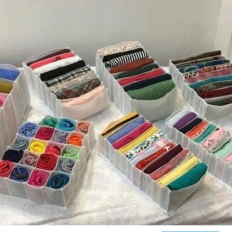 نظم دهنده پارچه ای یا تقسیم سایز large لارج مقسم پارچه ای کمد و کشو