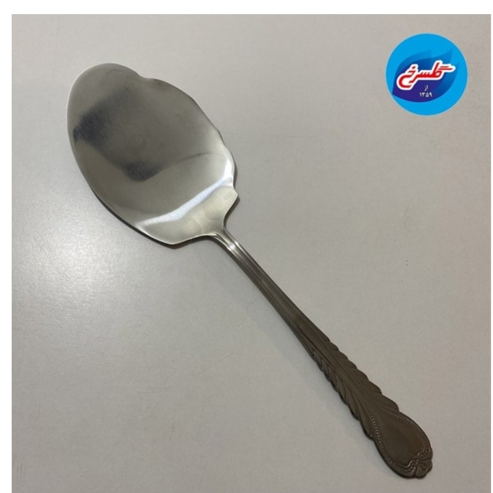 کفگیر استیل طرح دلی