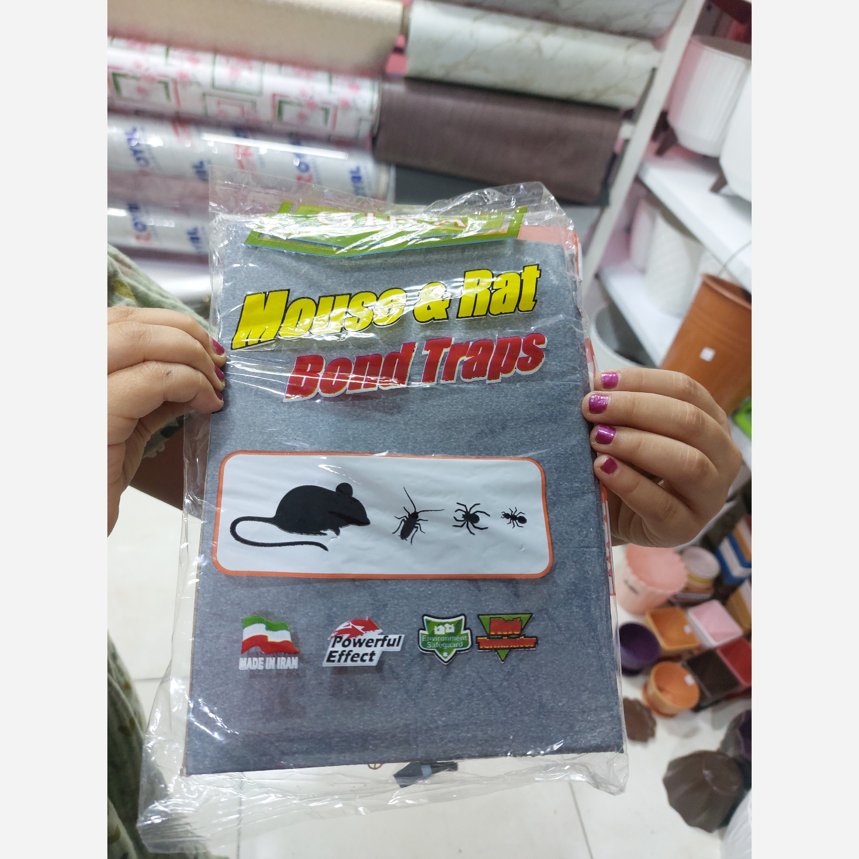 چسب موش کتابی با قدرت چسبندگی بالا